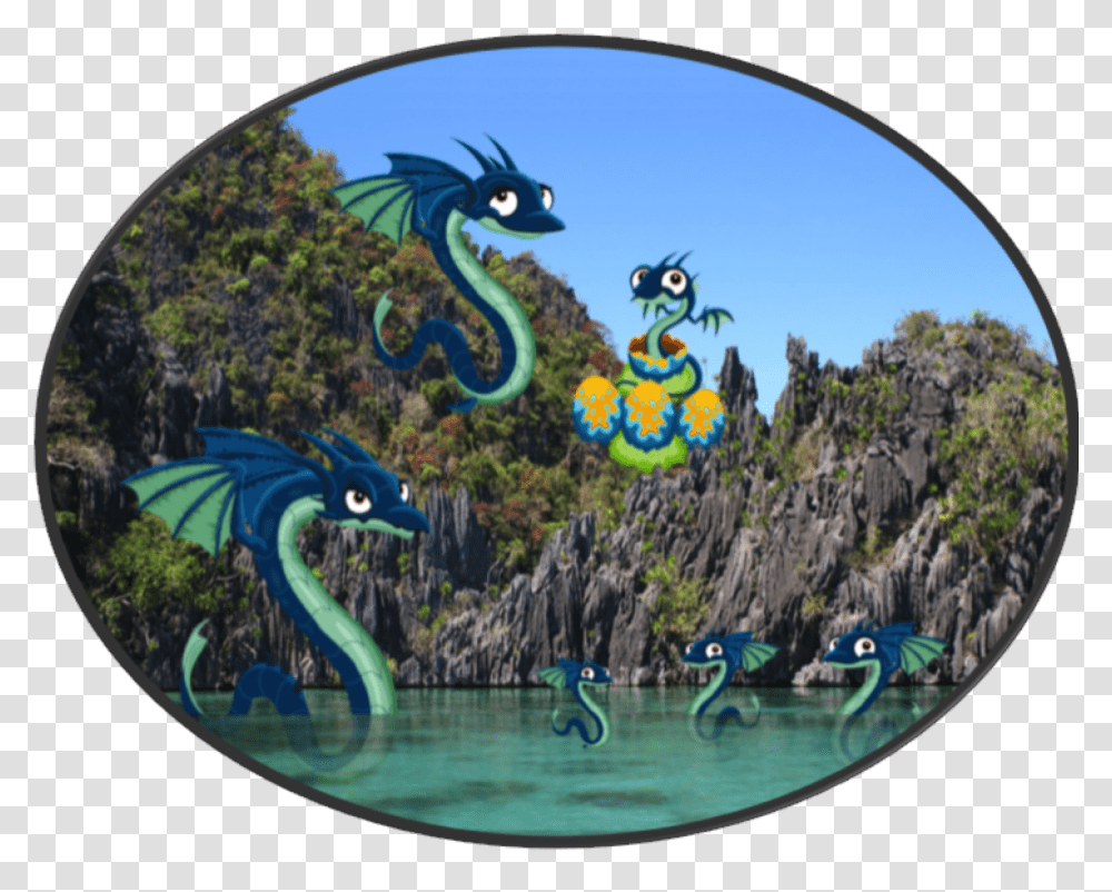 Ocean, Bird, Animal, Dragon, Sea Transparent Png