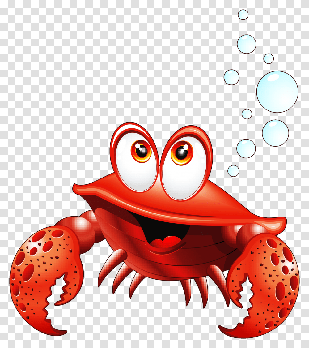 Ocean Clipart Sea Life Under The Sea Clipart, Animal, Seafood, Crab, Toy Transparent Png