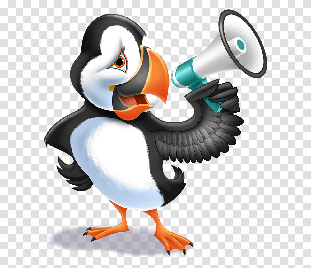 Ocean Commotion Vbs Penguin Vacation, Animal, Puffin, Bird, Toy Transparent Png