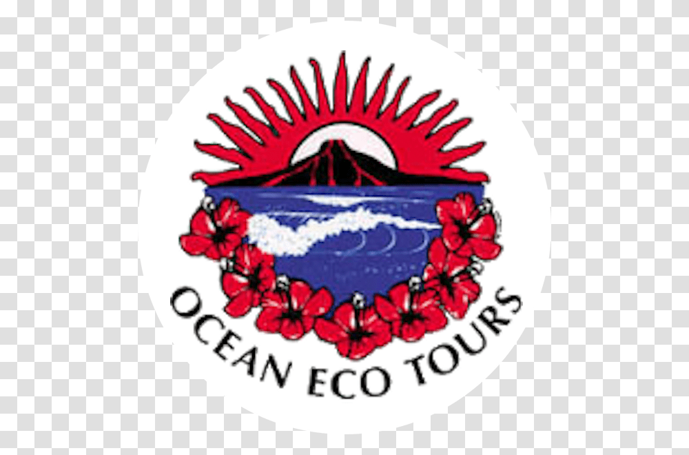 Ocean Eco Tours Boat, Logo, Meal, Dish Transparent Png