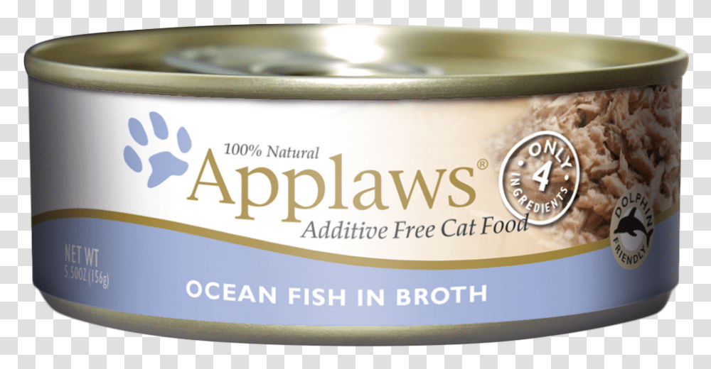 Ocean Fish 5 5oz Applaws Cat Ocean Fish, Tin, Label, Aluminium Transparent Png