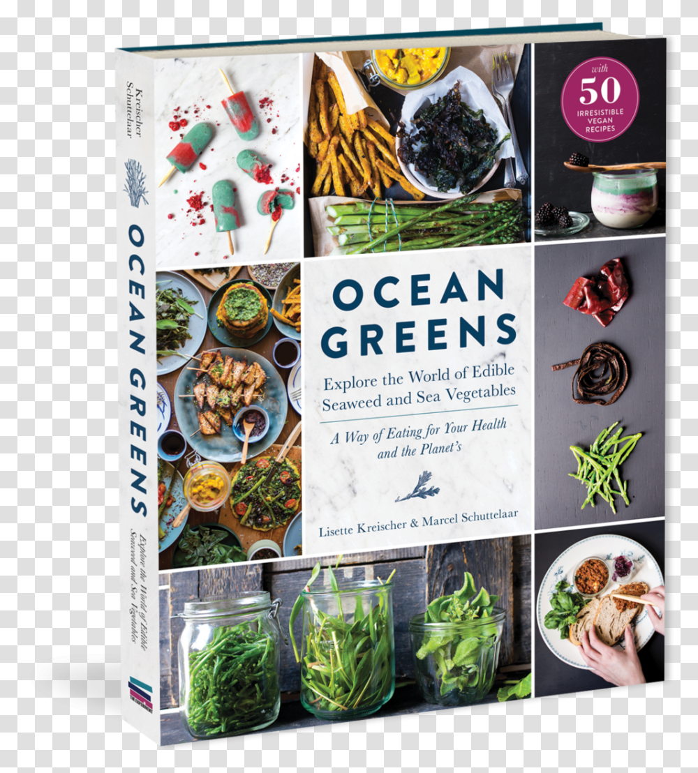 Ocean Greens Cookbook - Salt Point Seaweed Importance Of Ocean To Man, Advertisement, Poster, Flyer, Paper Transparent Png