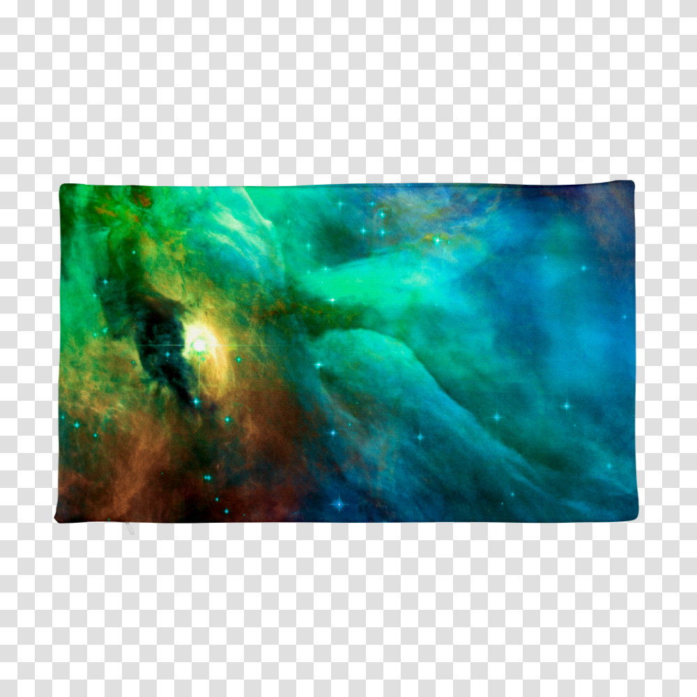Ocean In The Orion Nebula Premium Pillow Case Only, Outer Space, Astronomy, Universe, Monitor Transparent Png