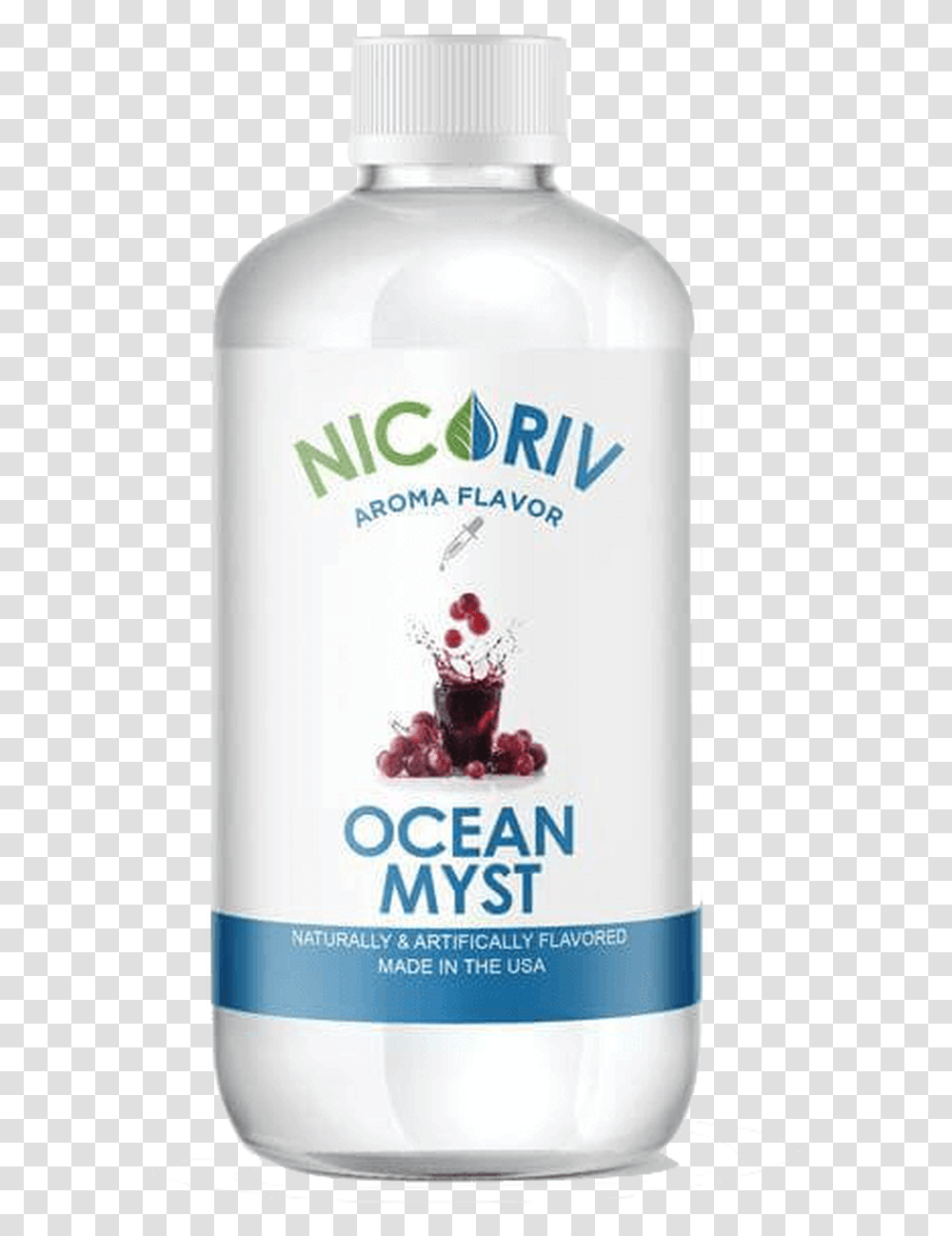 Ocean Myst Grape Juice By Nicotine River Plastic Bottle, Liquor, Alcohol, Beverage, Drink Transparent Png