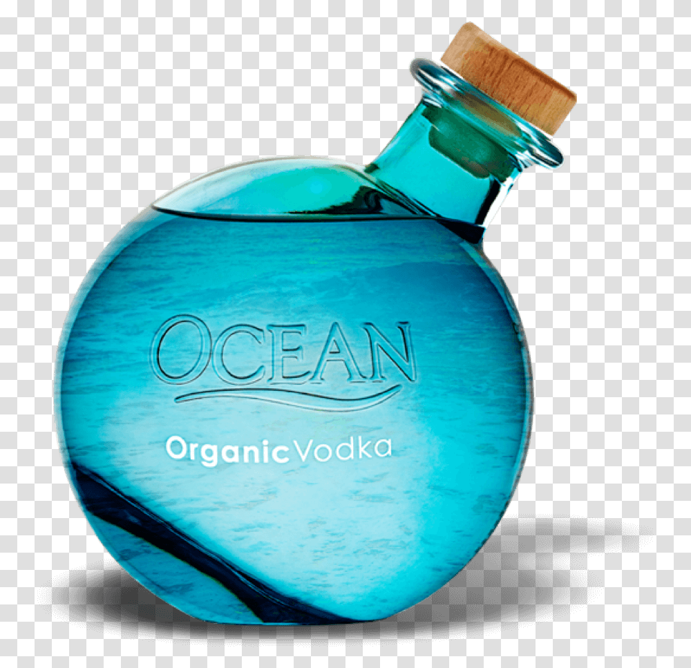 Ocean Organic Vodka, Bottle, Cosmetics, Perfume, Lamp Transparent Png