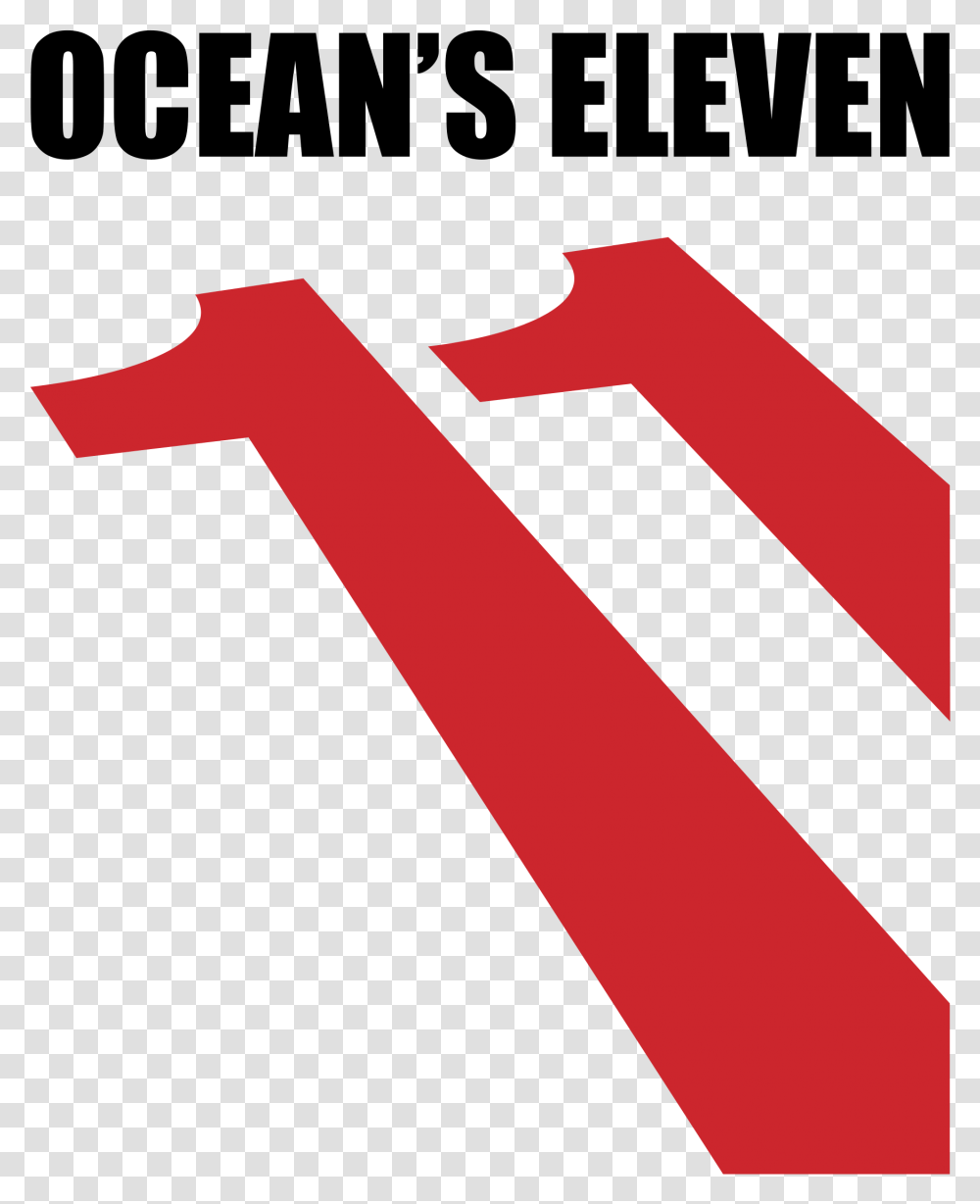 Ocean S Eleven Logo Ocean's Eleven Logo, Axe, Cross Transparent Png