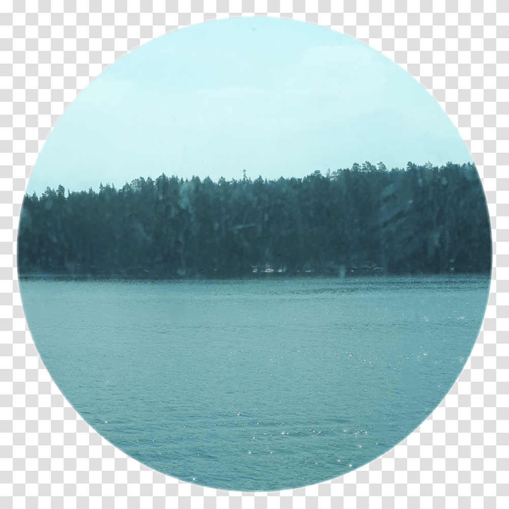 Ocean Sea Blue Water Circle Aesthetic Wow Aesthetic Circle Frame, Window, Porthole, Outdoors, Nature Transparent Png