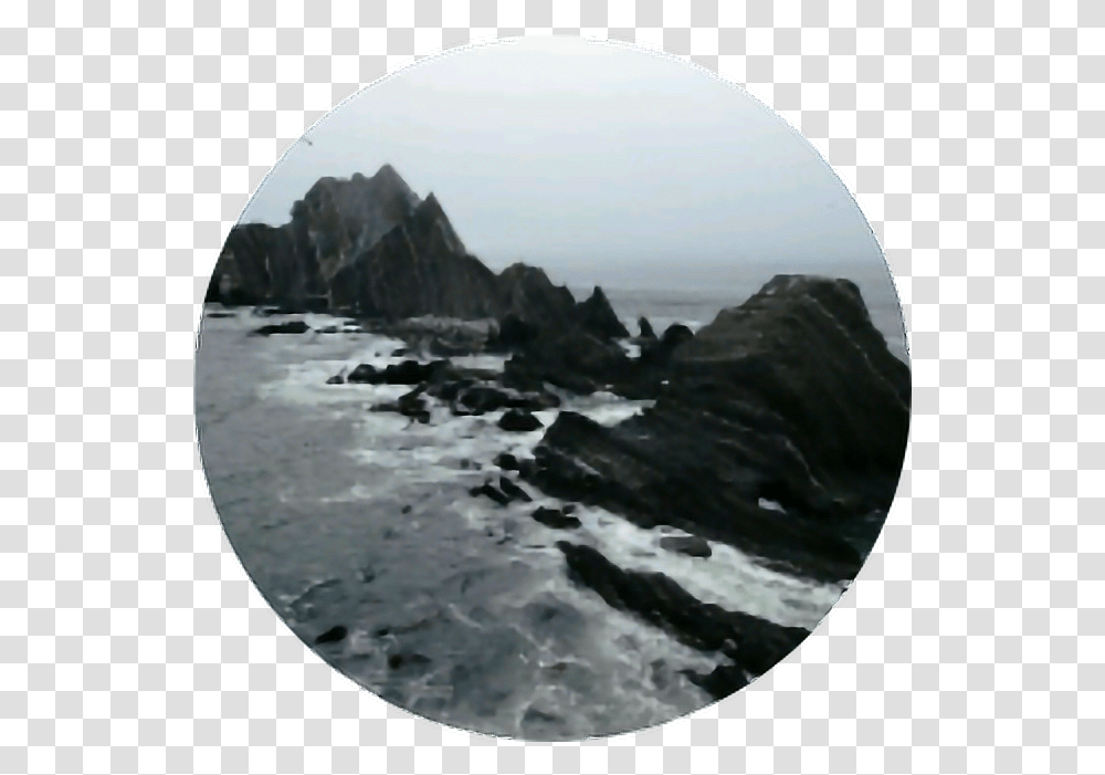 Ocean Splash Sea Rocks Rock Ocean Splash Black Iphone Wallpaper Tumblr Collage, Window, Outdoors, Nature, Hole Transparent Png