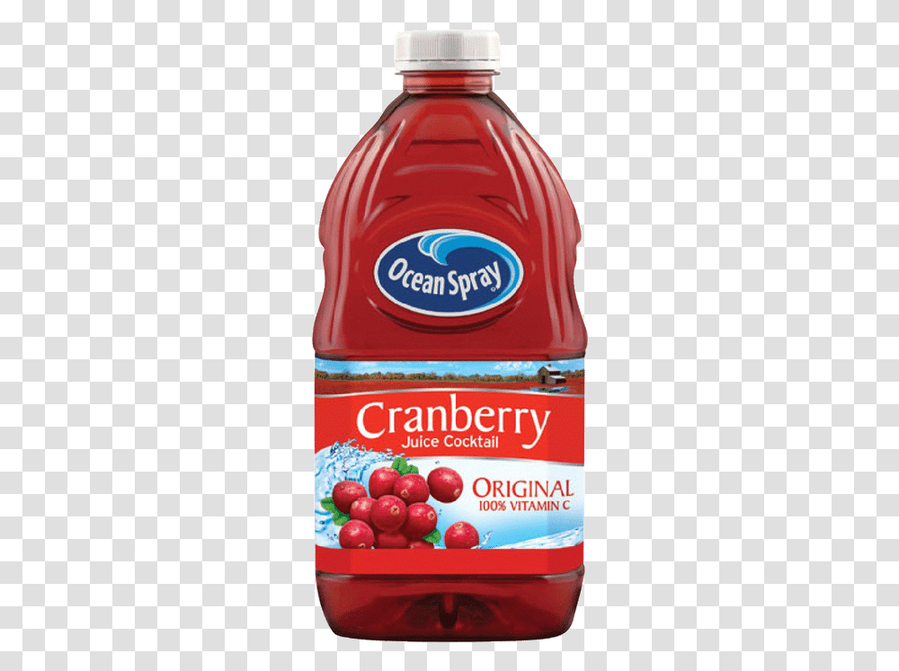Ocean Spray 100 Cranberry Juice, Liquor, Alcohol, Beverage, Raspberry Transparent Png