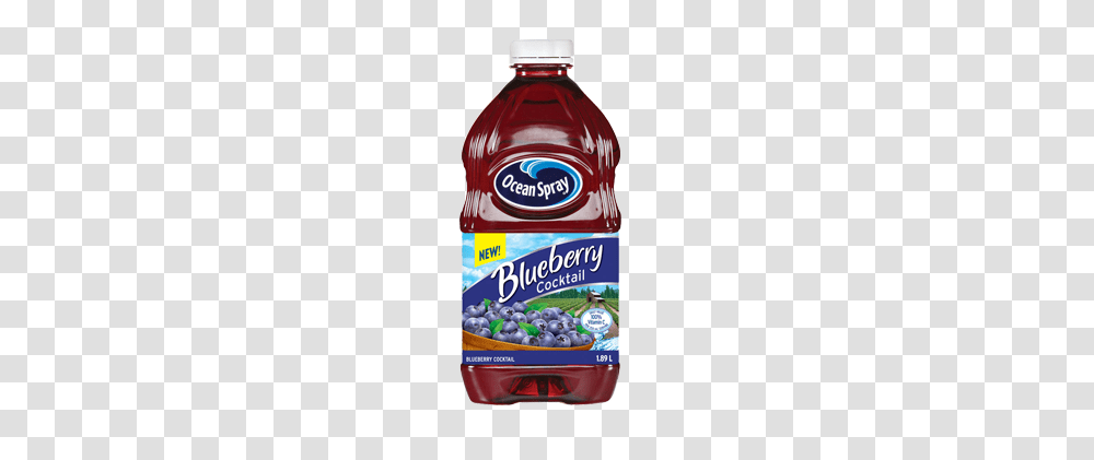 Ocean Spray Blueberry Cocktail, Food, Ketchup, Plant, Fruit Transparent Png
