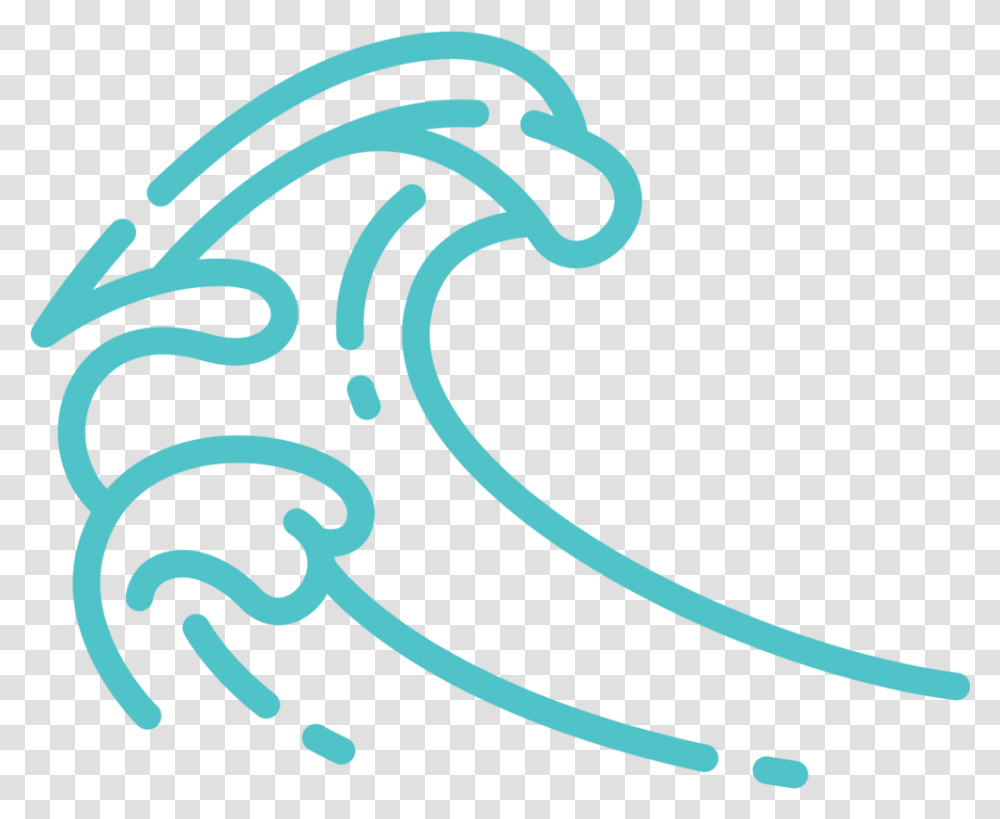 Ocean Wave Icon, Pattern, Floral Design Transparent Png