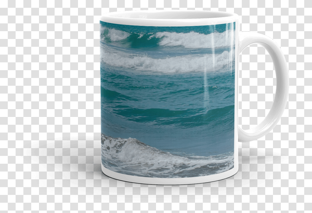 Ocean Waves Mug, Coffee Cup, Jacuzzi, Tub, Hot Tub Transparent Png