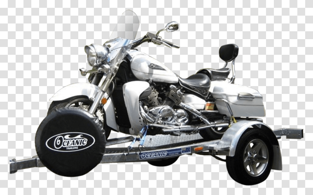 Oceanic Motorcycle Trailers Motorcycle Trailer, Vehicle, Transportation, Machine, Engine Transparent Png