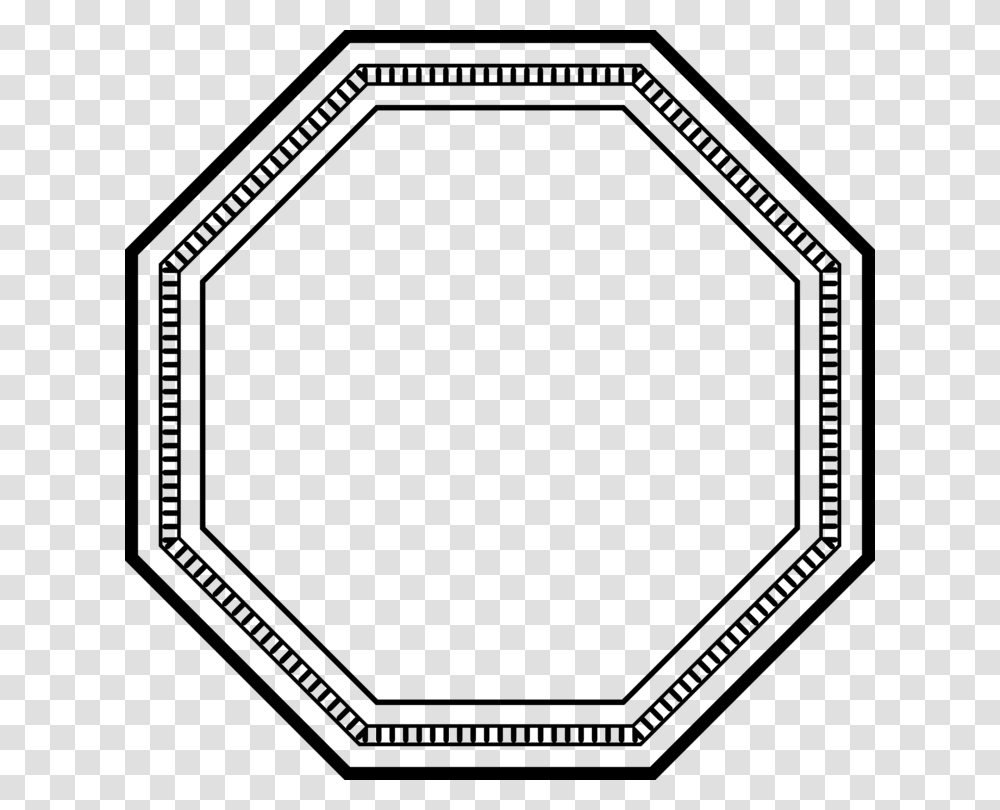 Octagon Line Art Angle Geometry, Gray, World Of Warcraft Transparent Png