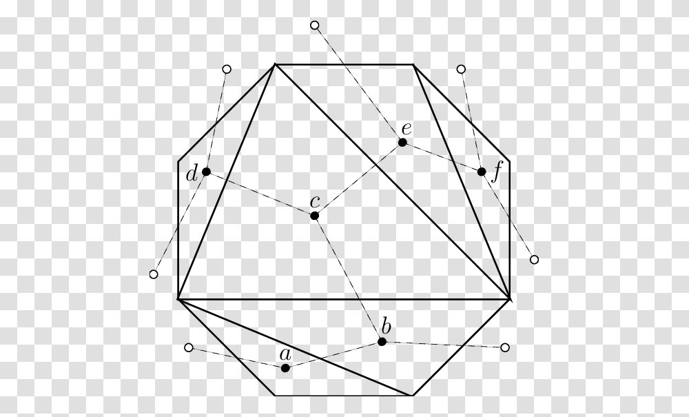 Octagon Triangulation, Plot, Building, Architecture, Diagram Transparent Png