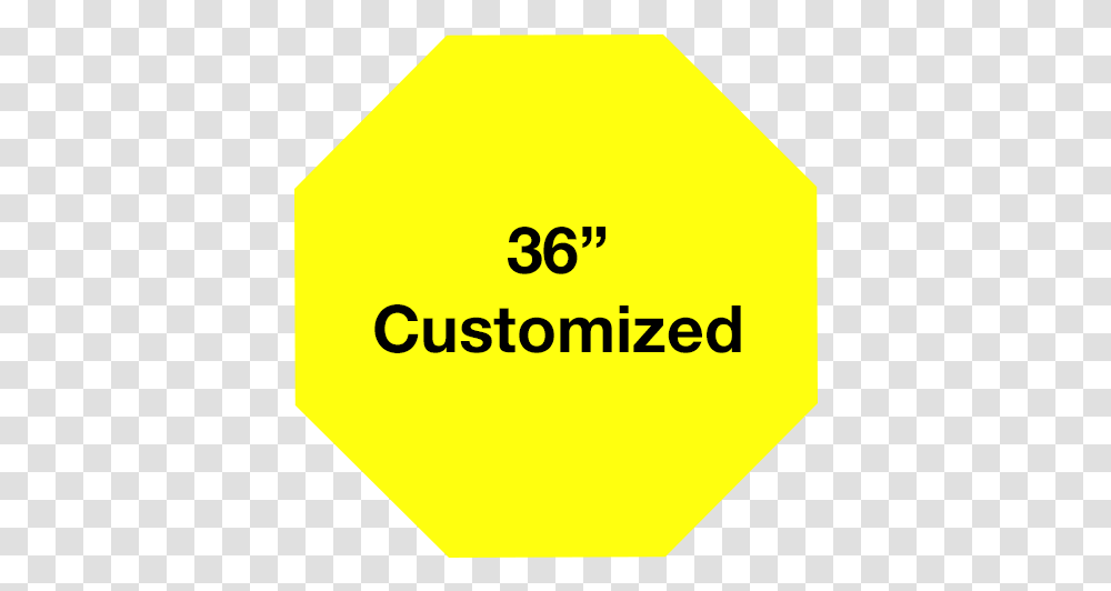 Octagon Yellow, Road Sign, Label Transparent Png
