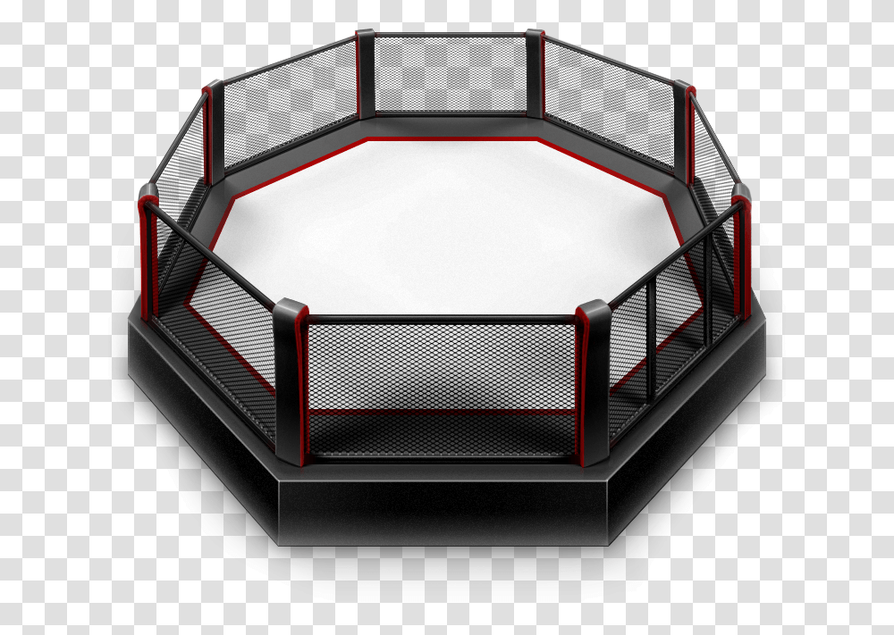 Octagons And Boxing Rings Directly From Octagon Fight, Trampoline, Jacuzzi, Tub, Hot Tub Transparent Png