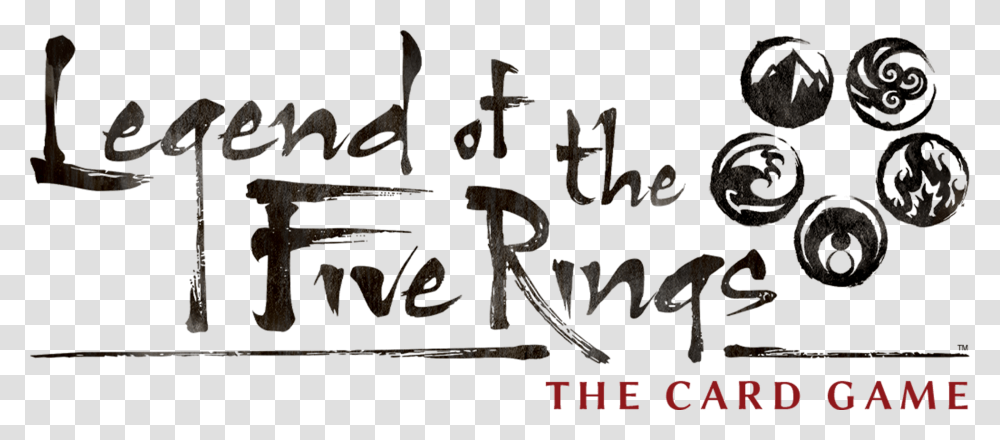 October 2020 - Gamernetnet Legend Of The Five Rings Logo, Text, Alphabet, Handwriting, Calligraphy Transparent Png