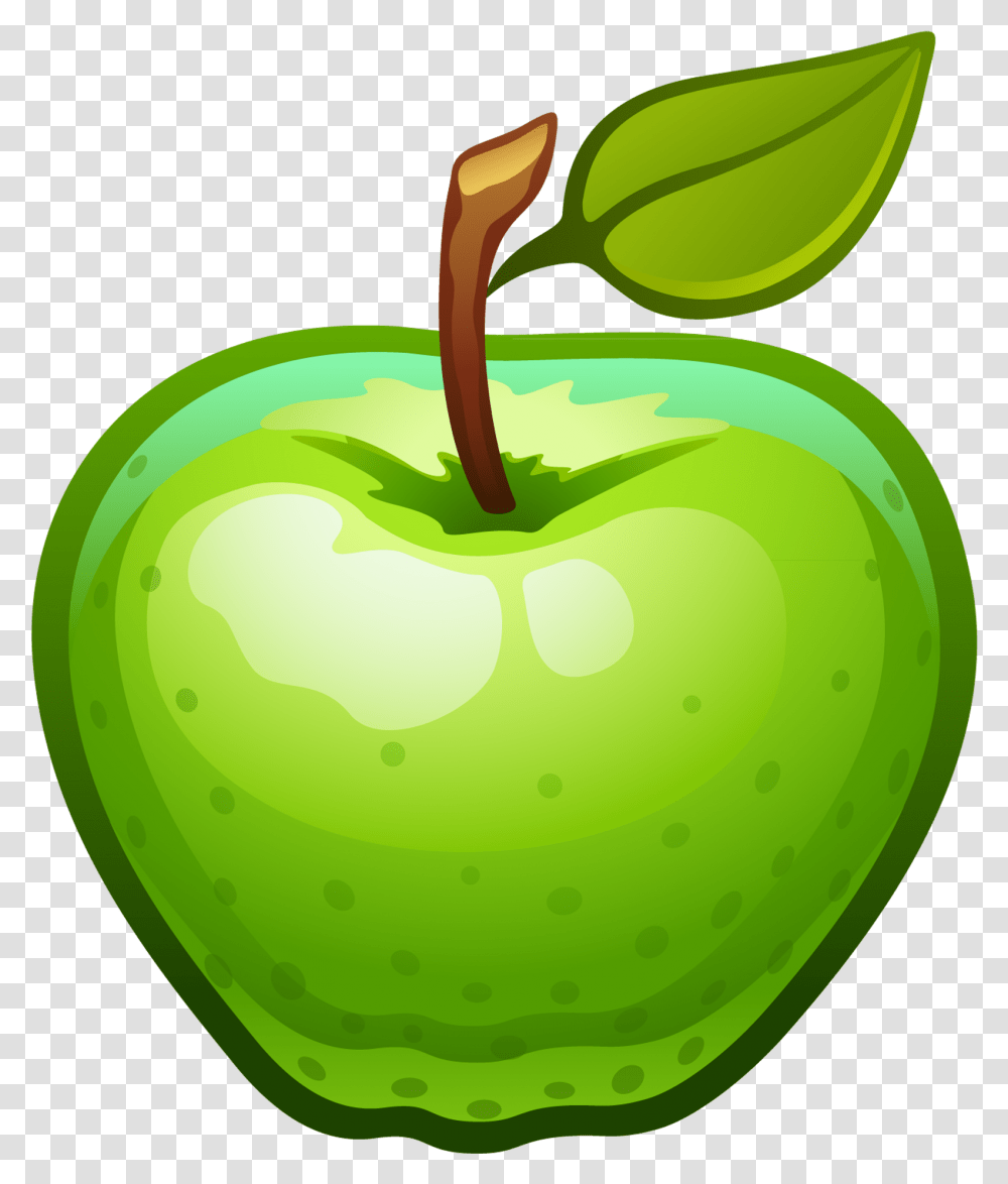October Apples Clip Art Green Apple Clipart, Plant, Fruit, Food, Birthday Cake Transparent Png
