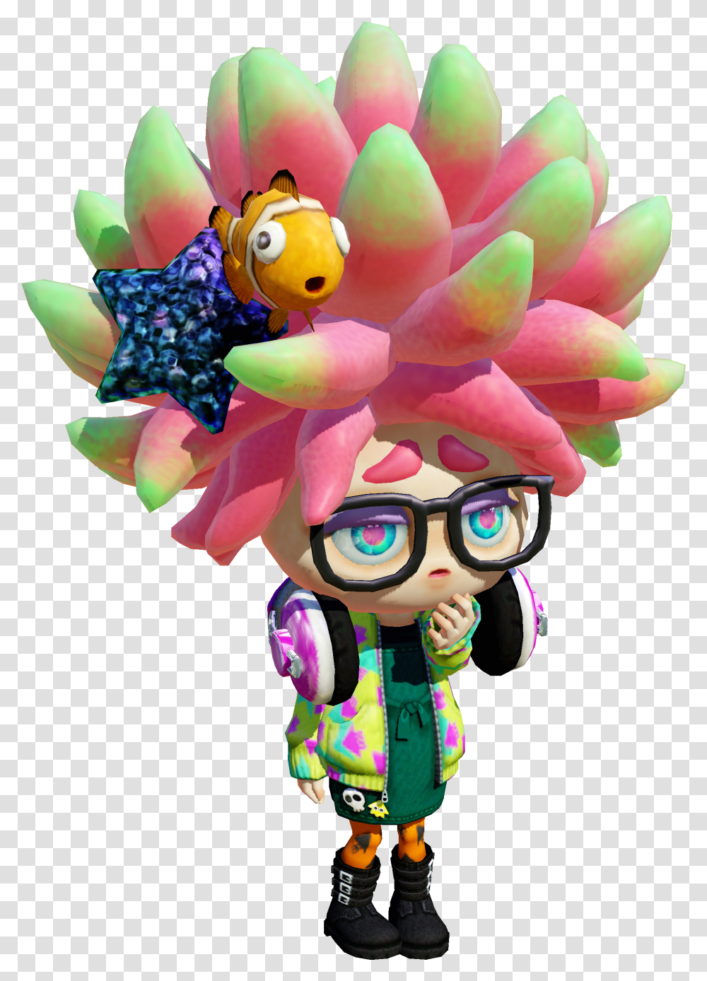 Octodad Annie The Sea Anemone Girl, Person, Costume Transparent Png