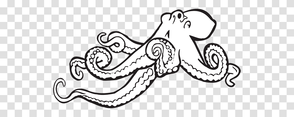 Octopus Holiday, Sea Life, Animal, Invertebrate Transparent Png