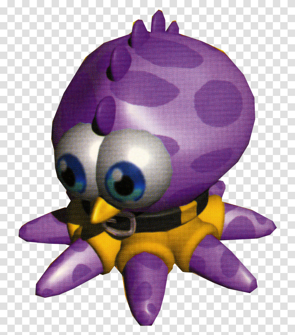 Octopus Banjo Jiggywikki A Banjokazooie Wiki Revenge Render, Toy, Inflatable Transparent Png