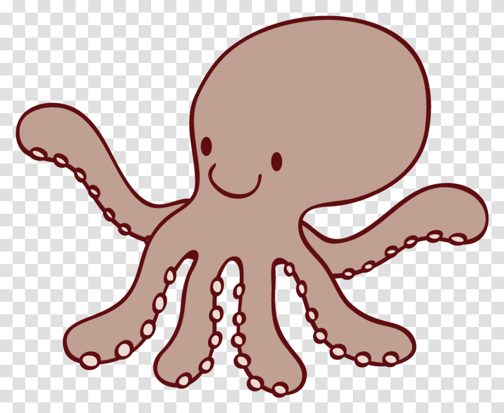 Octopus Cartoon Octopus Cute, Invertebrate, Sea Life, Animal Transparent Png