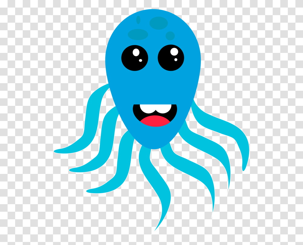 Octopus Cephalopod Cartoon Animal, Invertebrate, Sea Life, Insect, Jellyfish Transparent Png