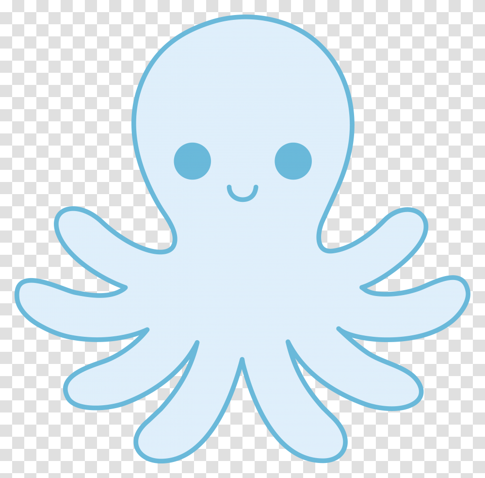 Octopus Clip Art, Snowflake Transparent Png