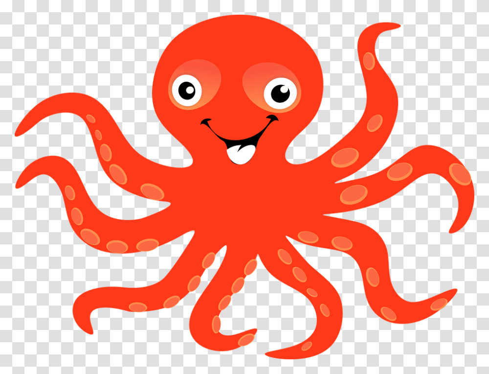 Octopus Clipart Clip Art Blog Flea Maket Ideas, Sea Life, Animal, Invertebrate, Food Transparent Png