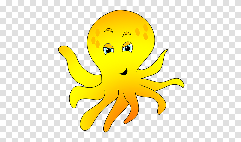 Octopus Clipart, Outdoors, Animal, Sea Life, Sun Transparent Png