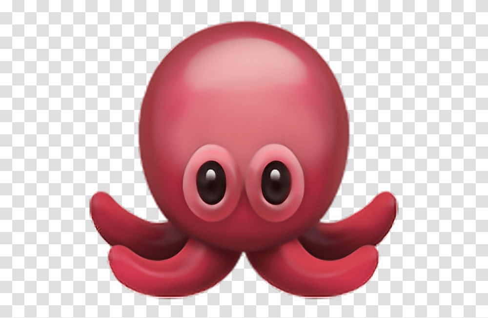 Octopus Emoji, Animal, Toy, Sea Life, Food Transparent Png