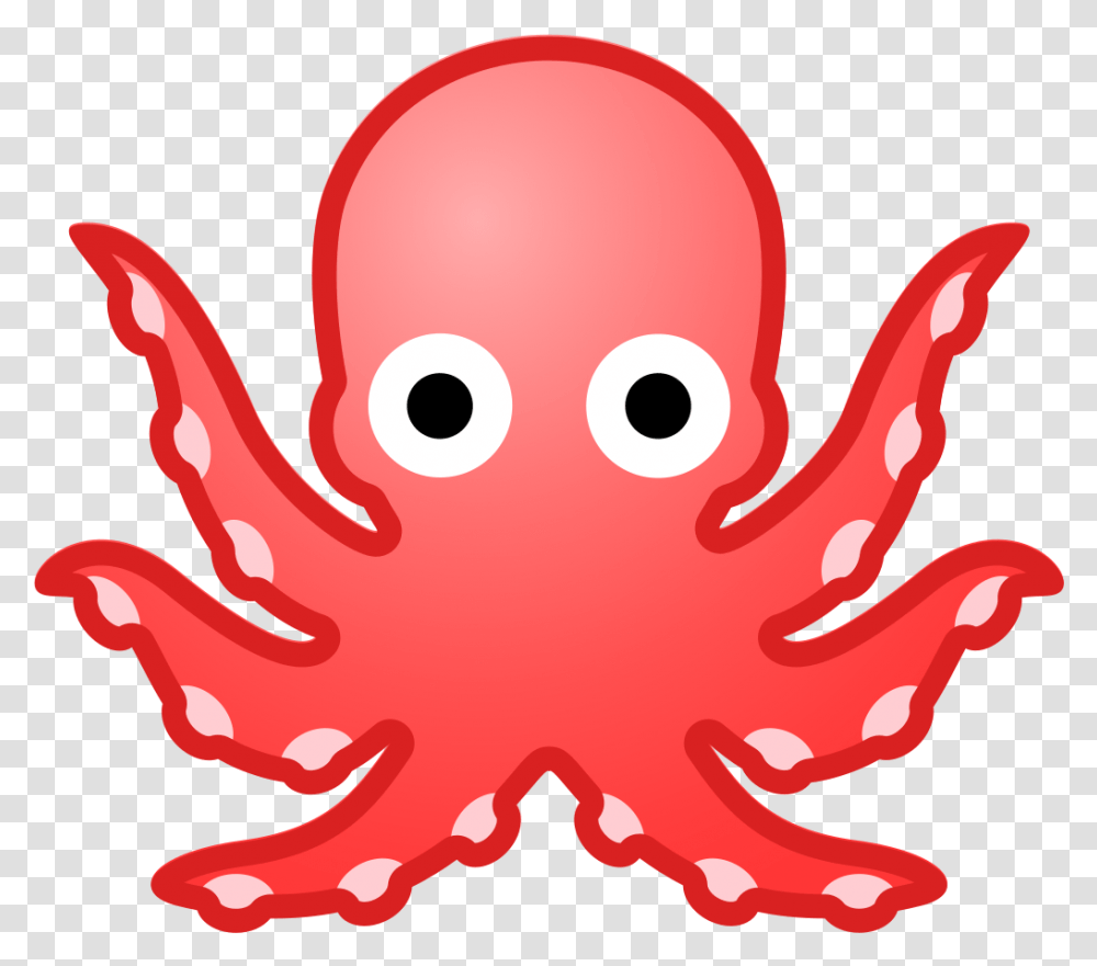 Octopus Emoji, Sea Life, Animal, Food, Seafood Transparent Png