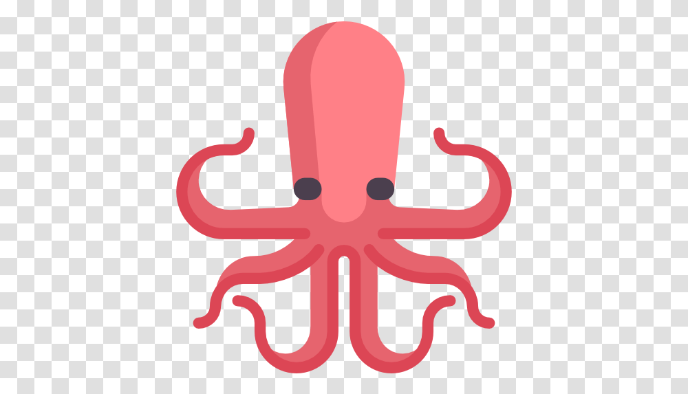 Octopus Free Animals Icons Octopus Icons, Sea Life, Invertebrate Transparent Png