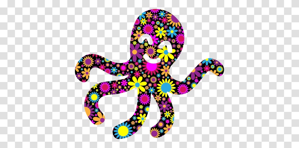 Octopus Free Clipart, Purple, Pattern, Light Transparent Png