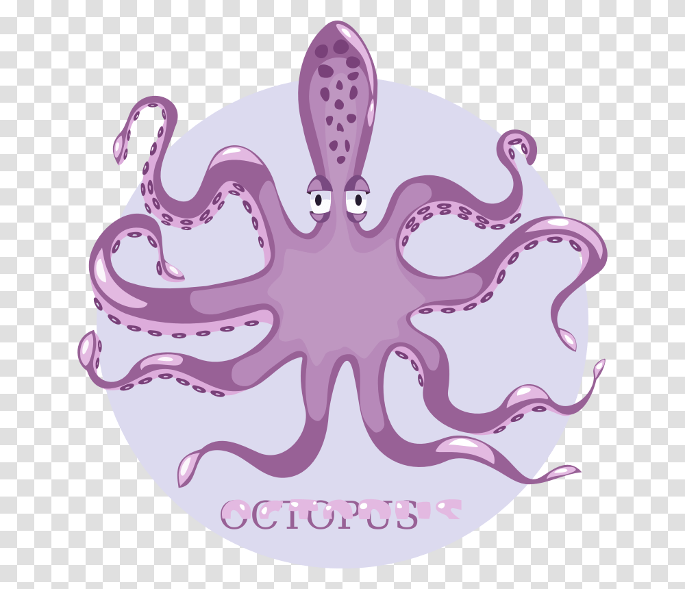 Octopus Free To Use Clipart Octopus, Pattern, Sea Life, Animal, Invertebrate Transparent Png