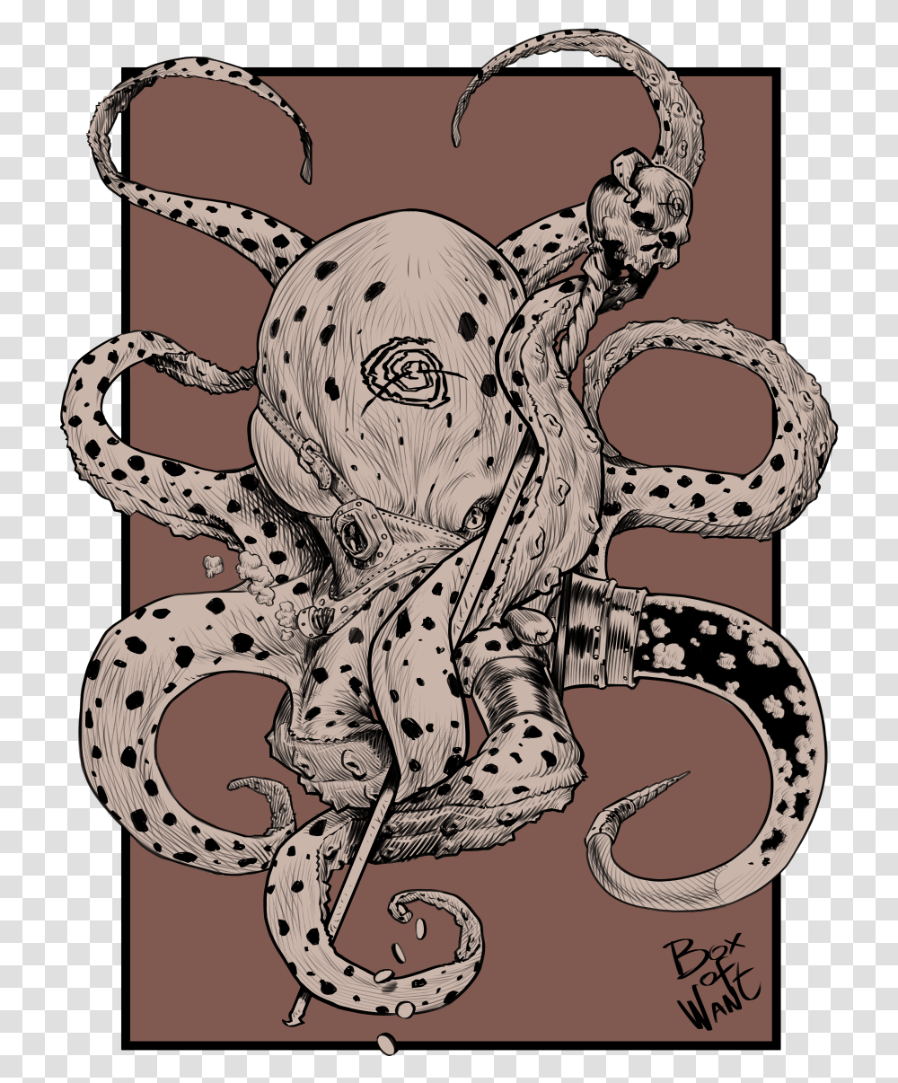 Octopus Necromancer, Invertebrate, Sea Life, Animal, Wildlife Transparent Png