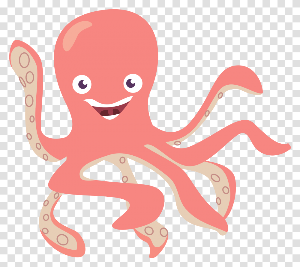 Octopus, Sea Life, Animal, Invertebrate Transparent Png