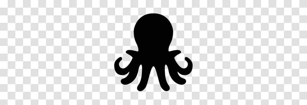 Octopus Silhouette Silhouettes Silhouette, Logo, Trademark, Person Transparent Png