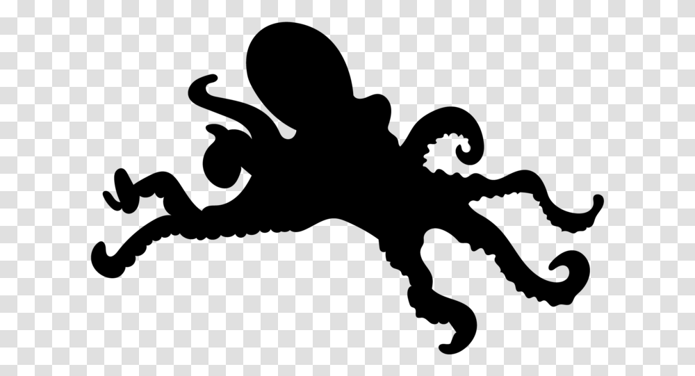 Octopus Sombras De Animales, Gray, World Of Warcraft Transparent Png