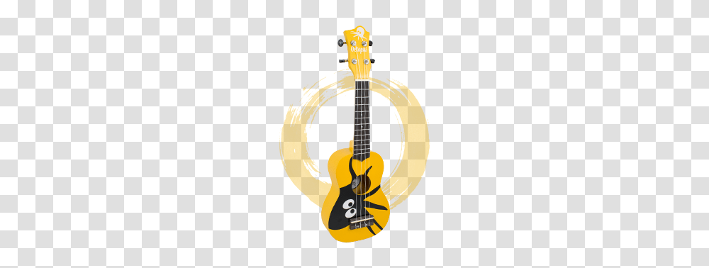 Octopus Soprano Ukulele Yellow, Bass Guitar, Leisure Activities, Musical Instrument Transparent Png