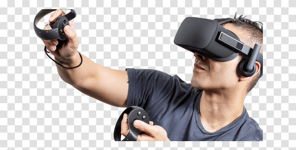 Oculus Go Oculus Rift Best Vr Headset 2019, Person, Arm, Helmet Transparent Png