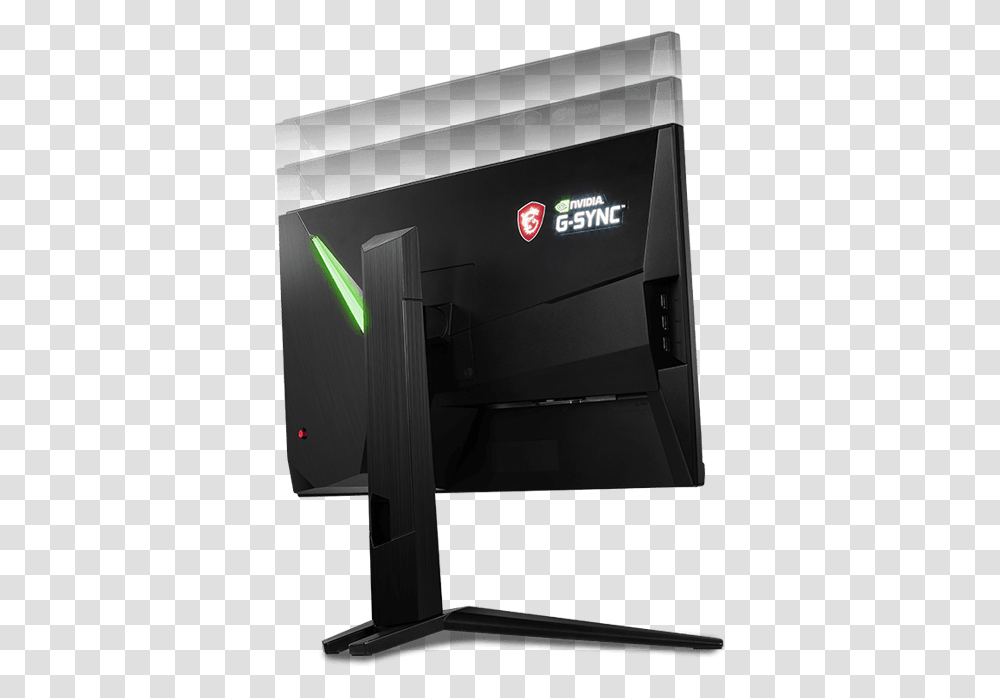 Oculux Nxg251r Gaming Tv Msi, Machine, Computer, Electronics, Clock Tower Transparent Png