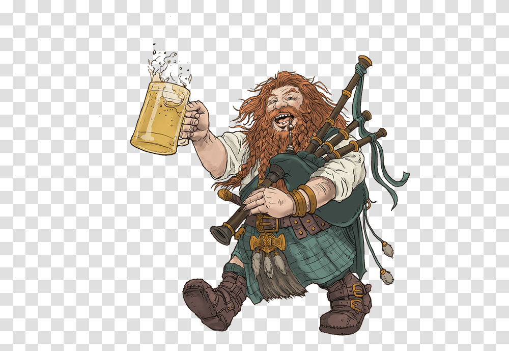 Od Dwarf Cartoon, Leisure Activities, Person, Human, Musical Instrument Transparent Png