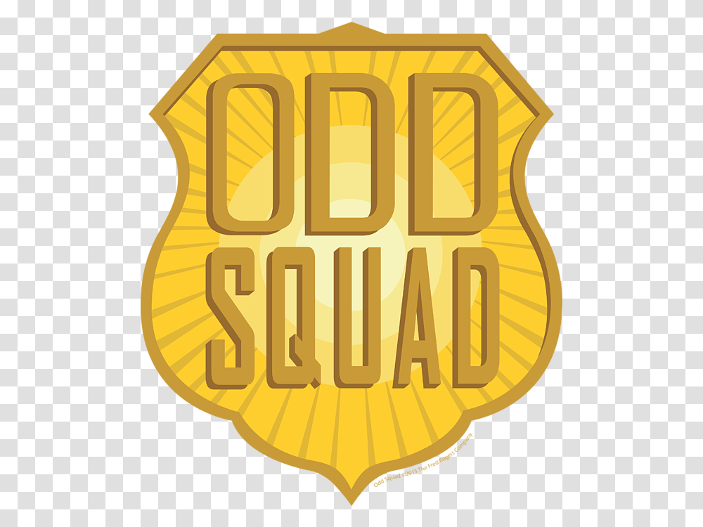 Odd Squad Shield Logo Duvet Cover Emblem, Symbol, Trademark, Badge, Plant Transparent Png