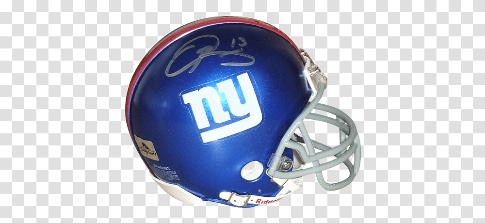 Odell Beckham Jr Football Helmet, Clothing, Apparel, American Football, Team Sport Transparent Png