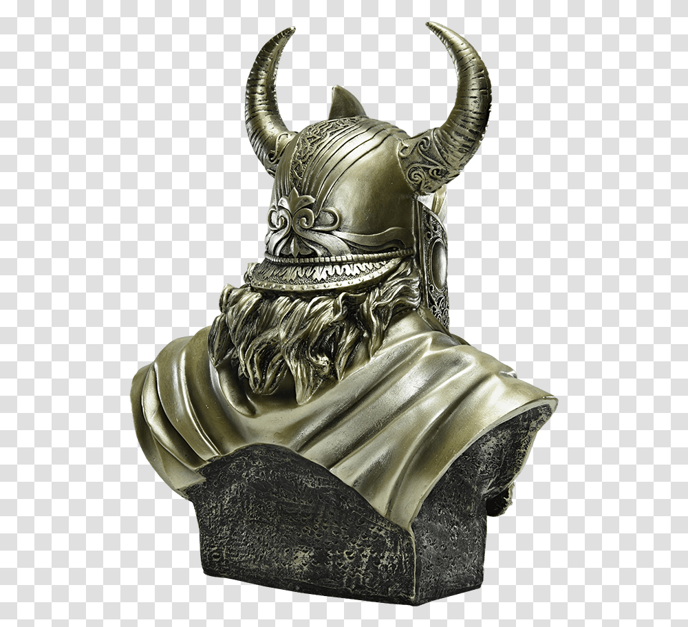 Odin Bust Statue Odin Gott, Bronze, Figurine, Sculpture Transparent Png