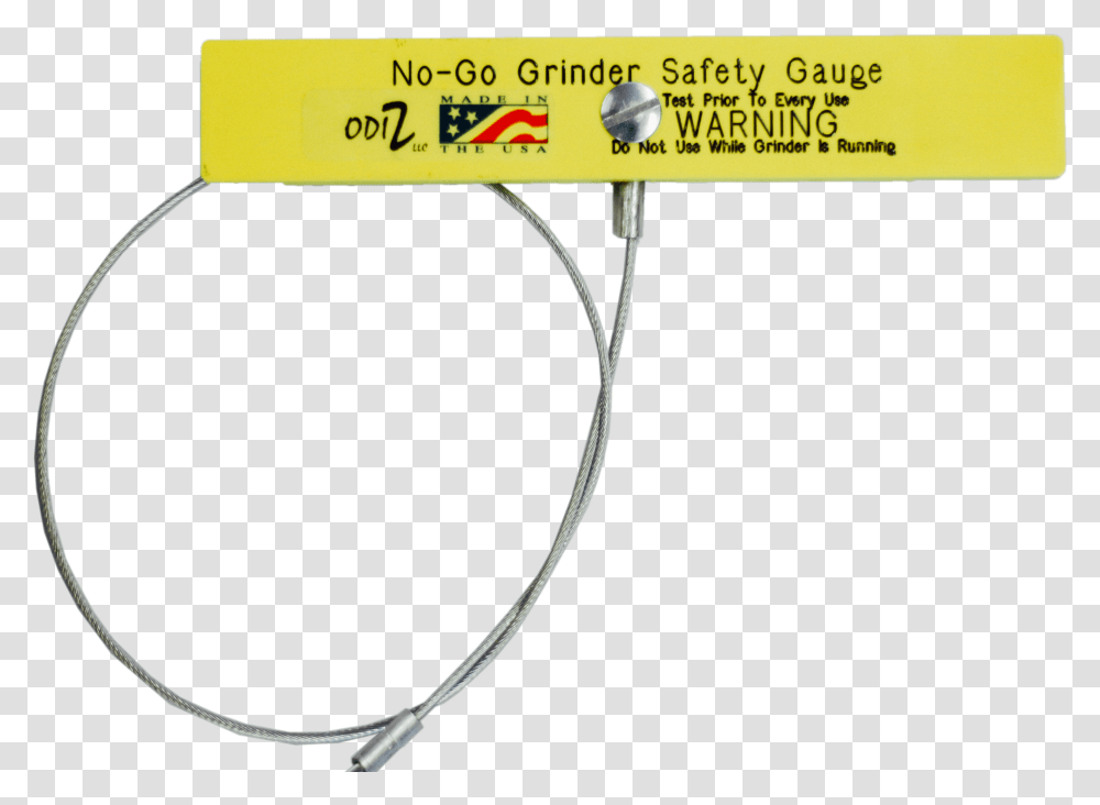Odiz Bench Grinder Safety Gaugesafety Scale Made In Usa, Sign Transparent Png
