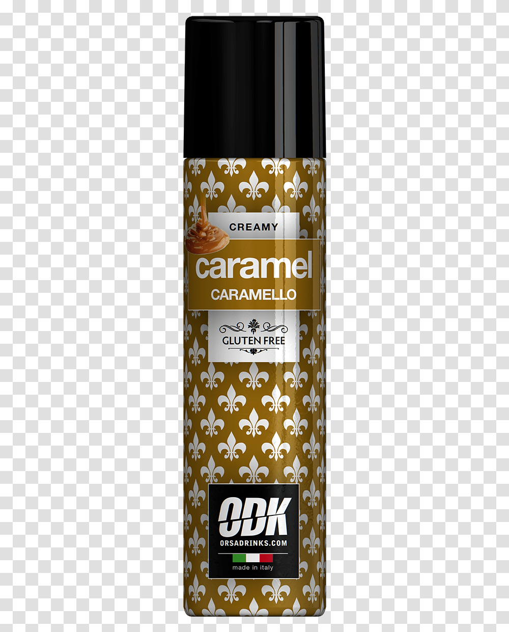 Odk Caramel Odk Creamy Caramello, Beverage, Tin, Alcohol, Bottle Transparent Png
