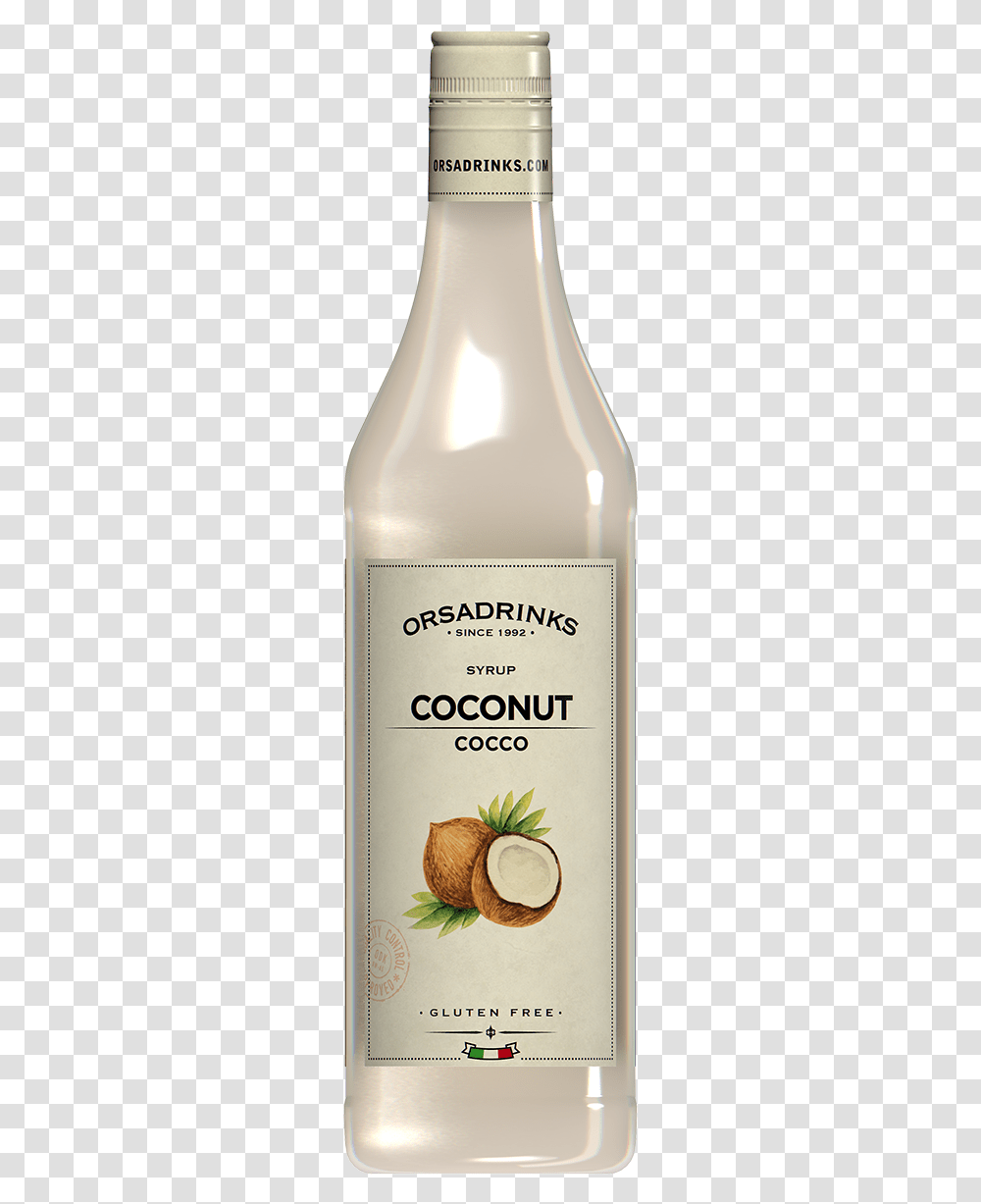 Odk Coconut Syrup Coconut Syrup, Alcohol, Beverage, Drink, Liquor Transparent Png